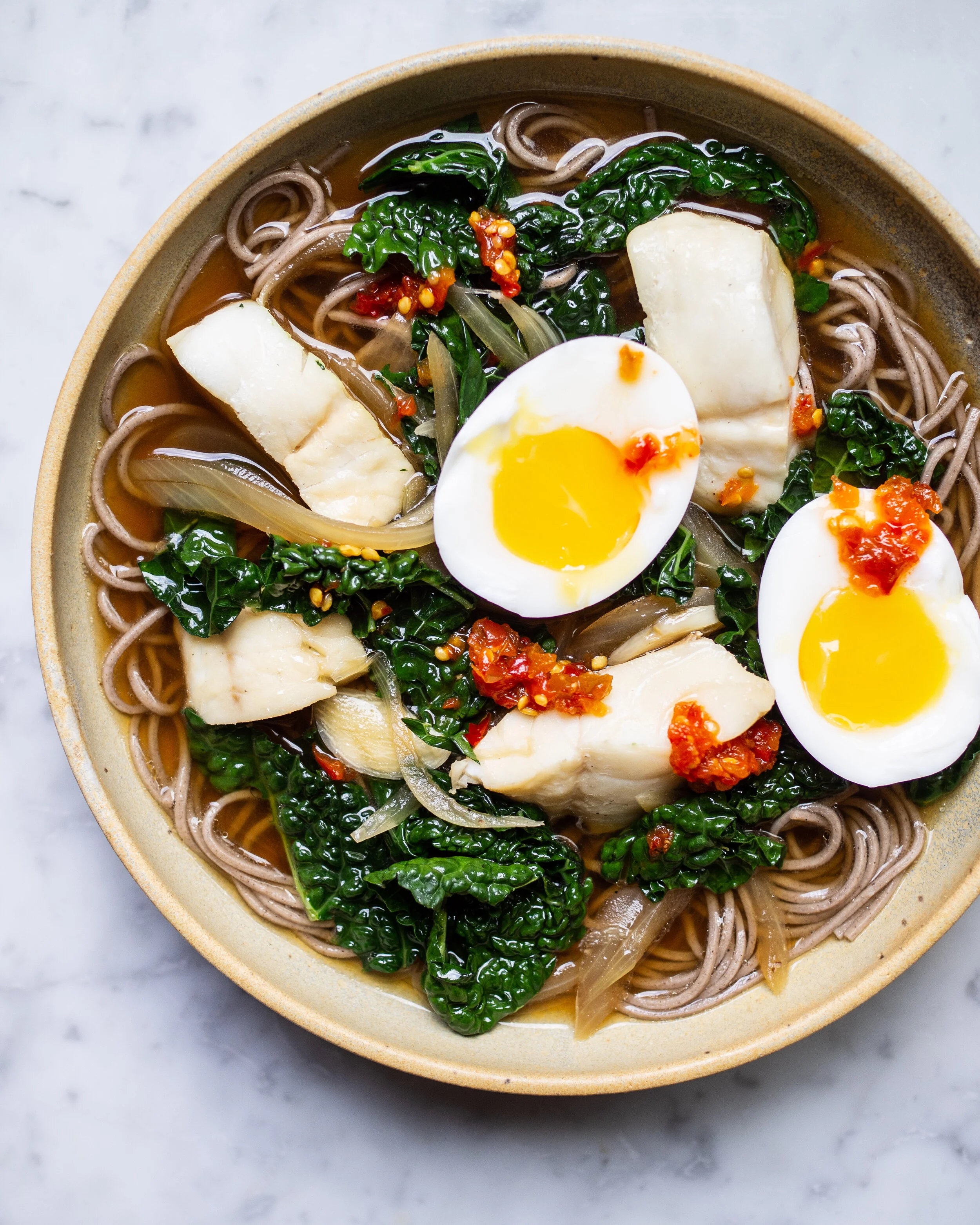 Soy Fish Noodle Bowl — Local Haven